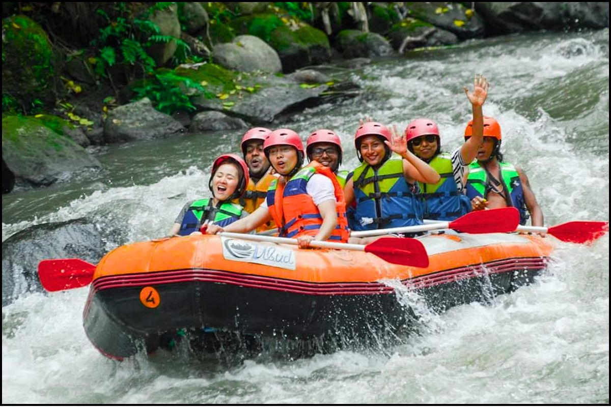rafting in ubud