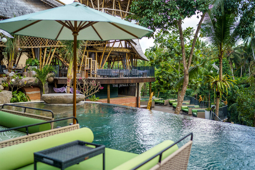 infinity pools in ubud: Jungle Club Ubud