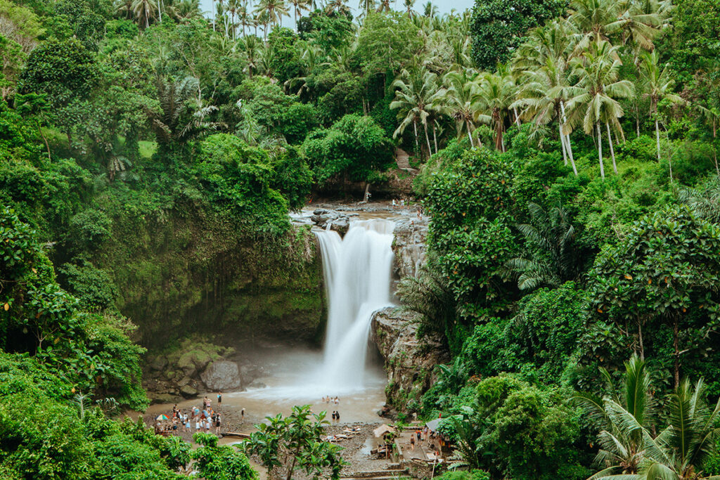 waterfall in ubud