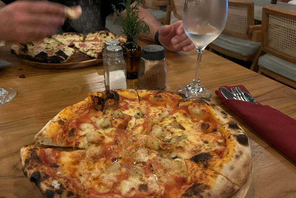 pizza at Genio Ubud
