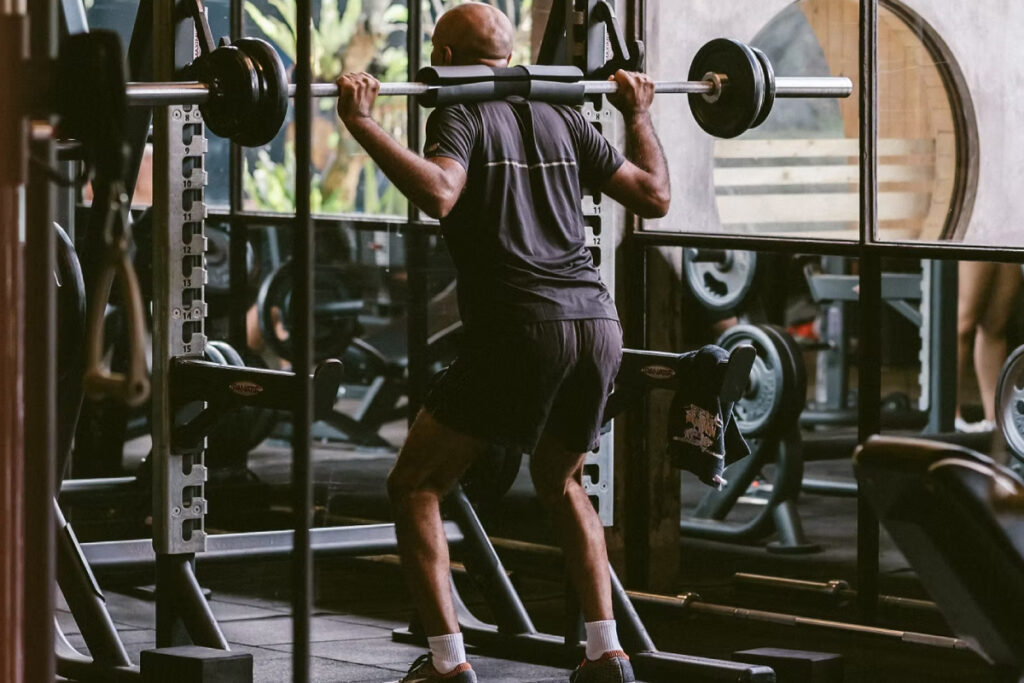 gym at titi batu ubud