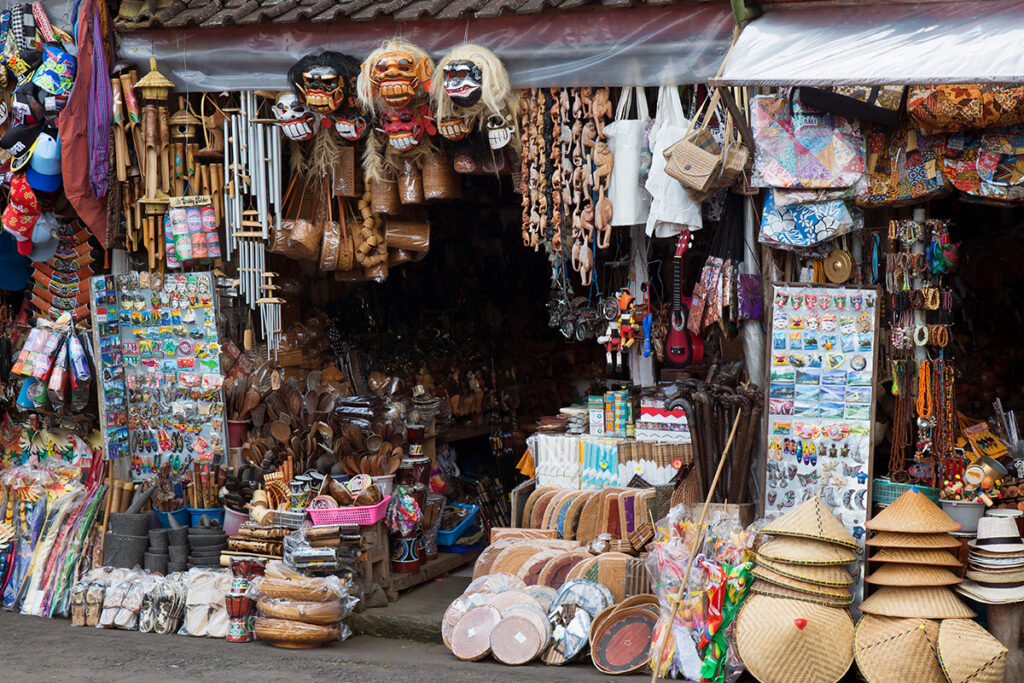 shopping in ubud