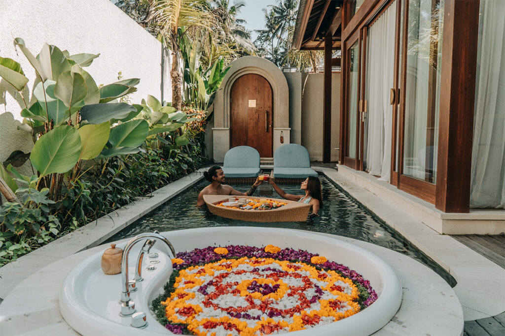 Honeymoon resort in Ubud for couples