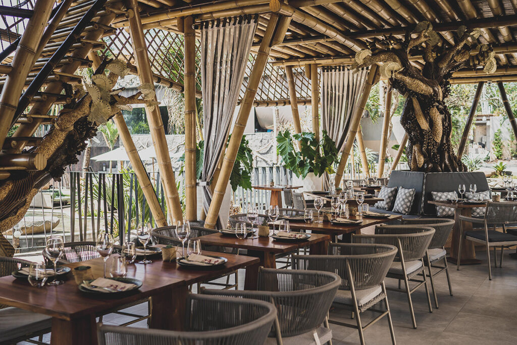 Bambu Restaurant at The Jungle Club Ubud
