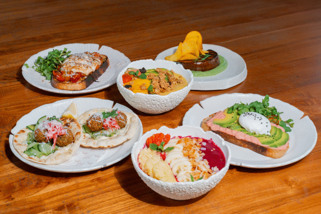 menu healthy food at The Jungle Club