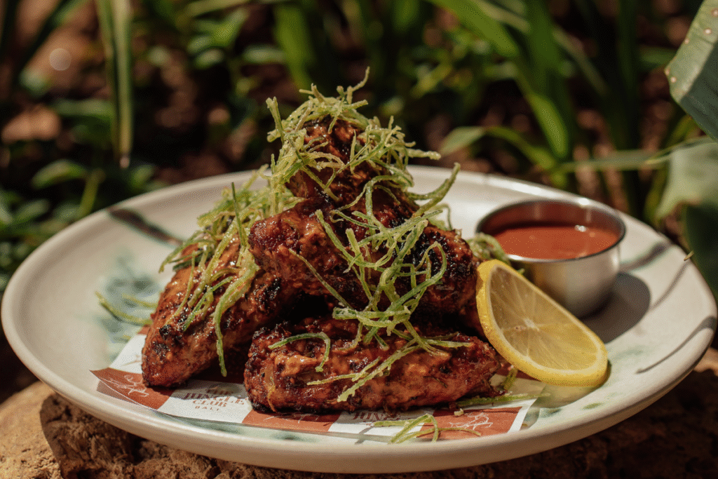 Signature Grill Menu at The Jungle Club Ubud