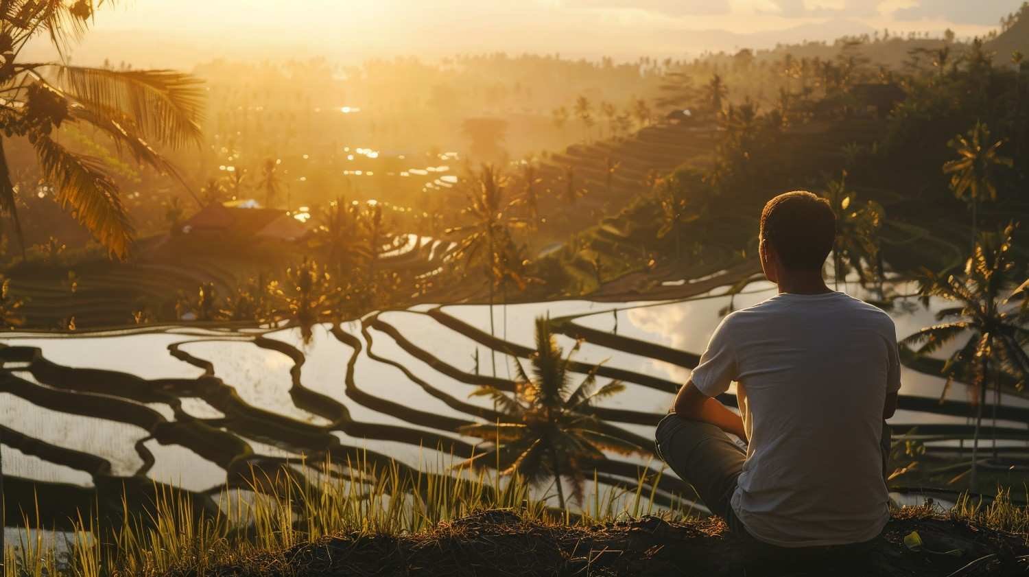 best sunset spots in ubud
