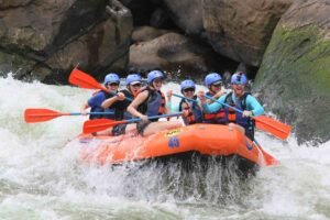 rafting on ayung river